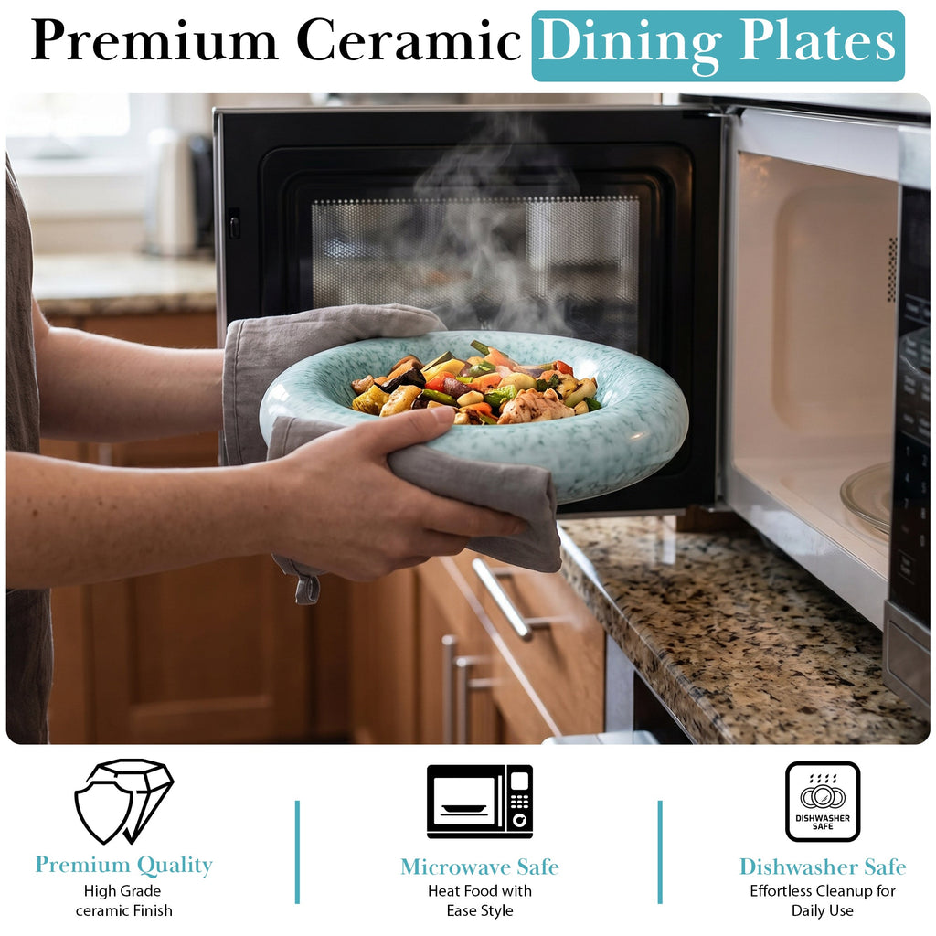 Aqua Blue Ceramic Serving Dish – 11 Inch - Art of Serving