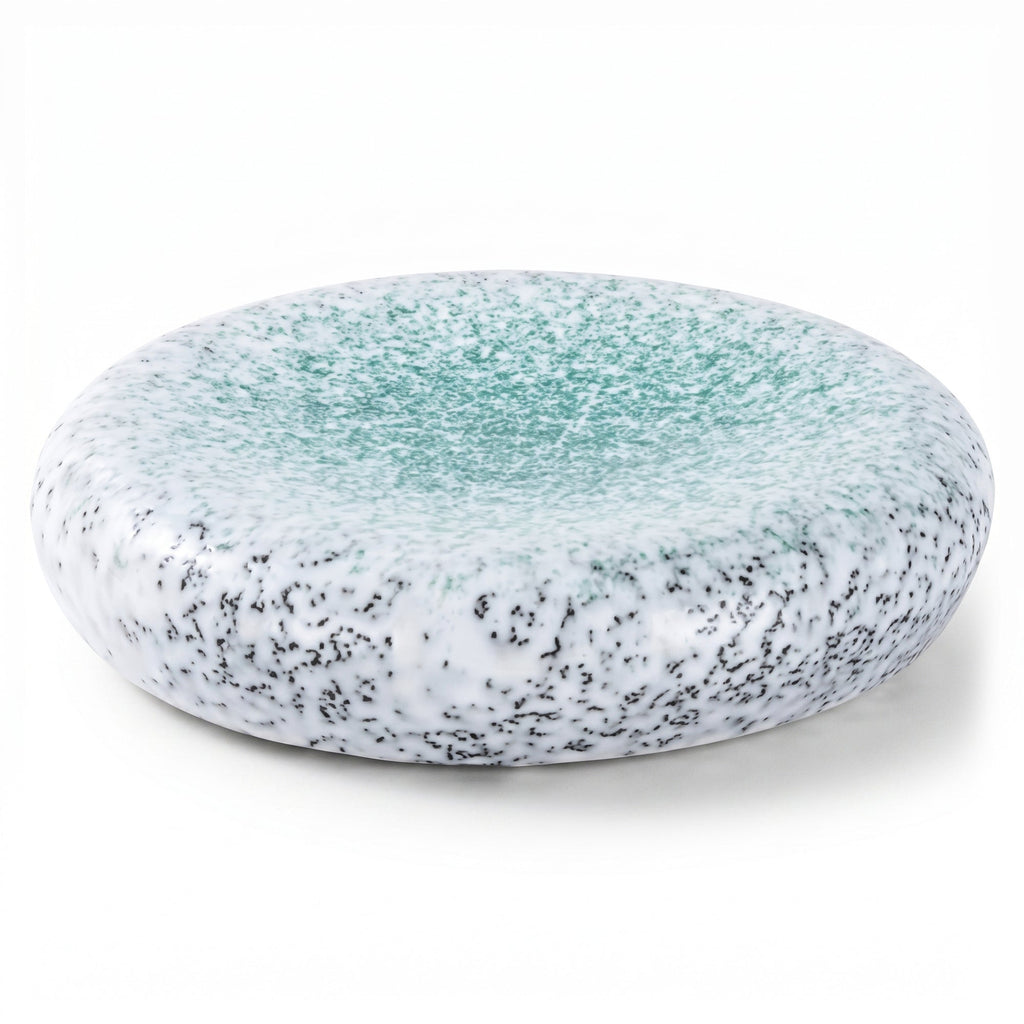 Aqua Blue Ceramic Serving Plate – 9.75 Inch - Art of Serving
