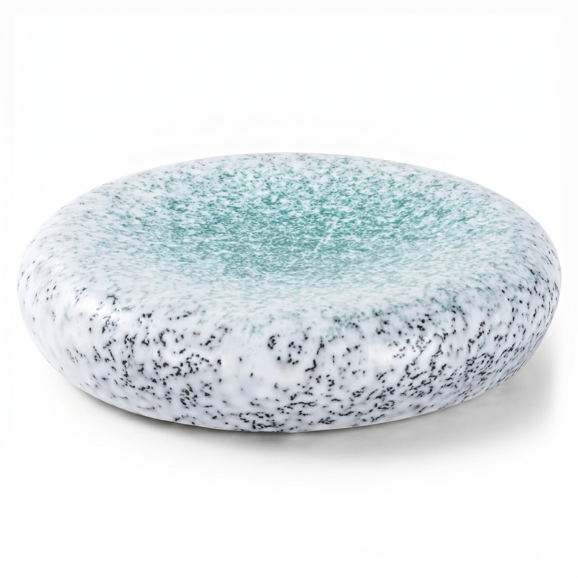 Aqua Blue Ceramic Serving Plate – 9.75 Inch - Art of Serving