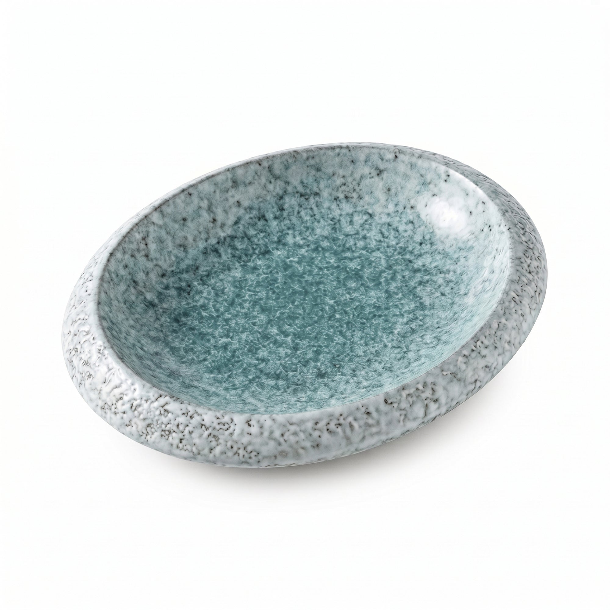 Celadon Turquoise Ceramic Serving Plate – 12 Inch - Art of Serving