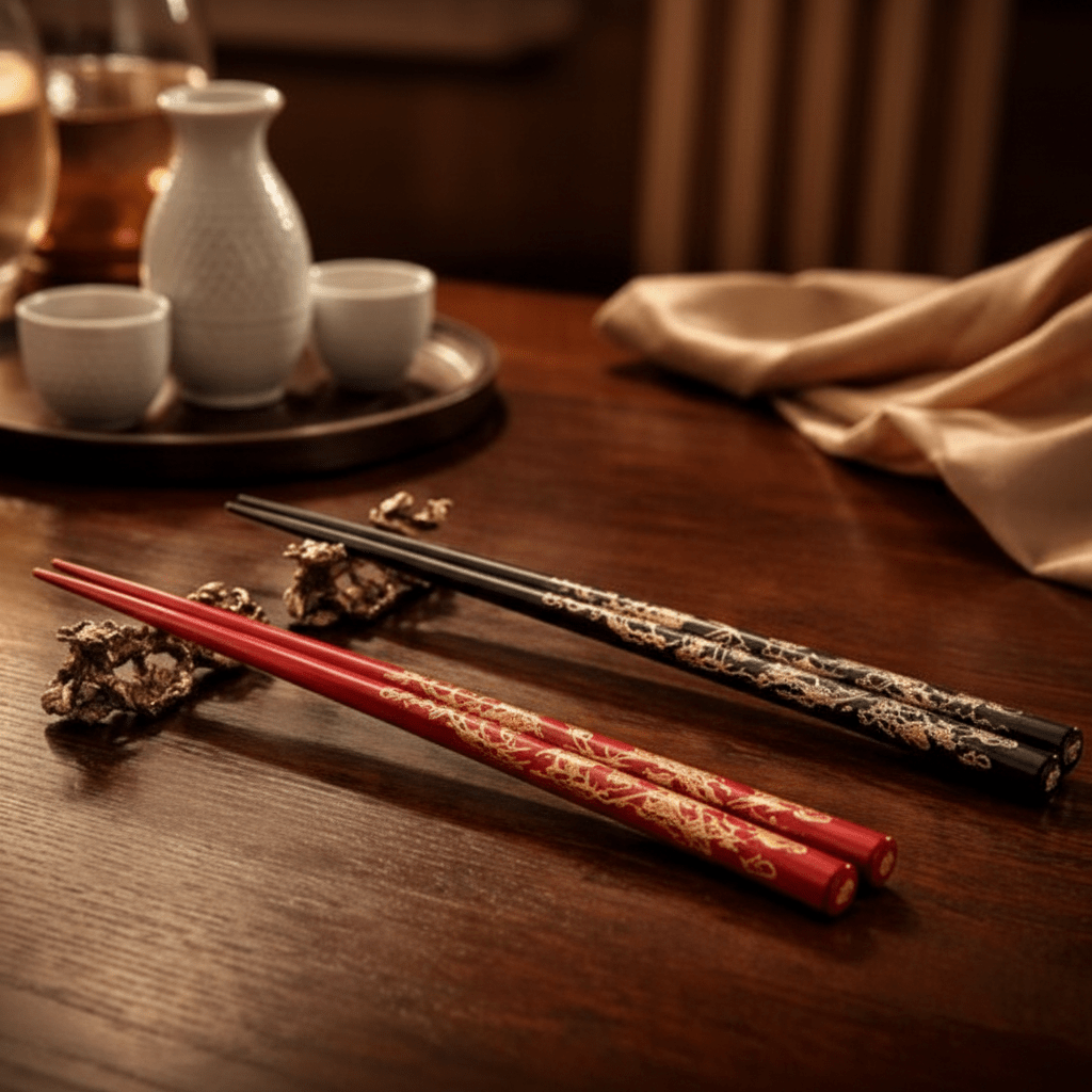 Dragons Chopsticks (set of 2) - Art of Serving