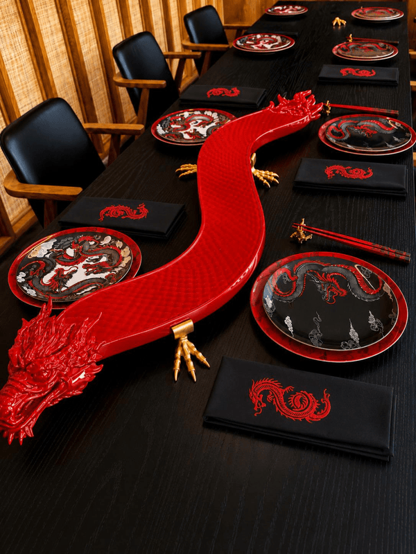 Handcrafted Sushi Tray: 50” Luxury Dining Accessory (Food - Grade Resin) - Art of Serving