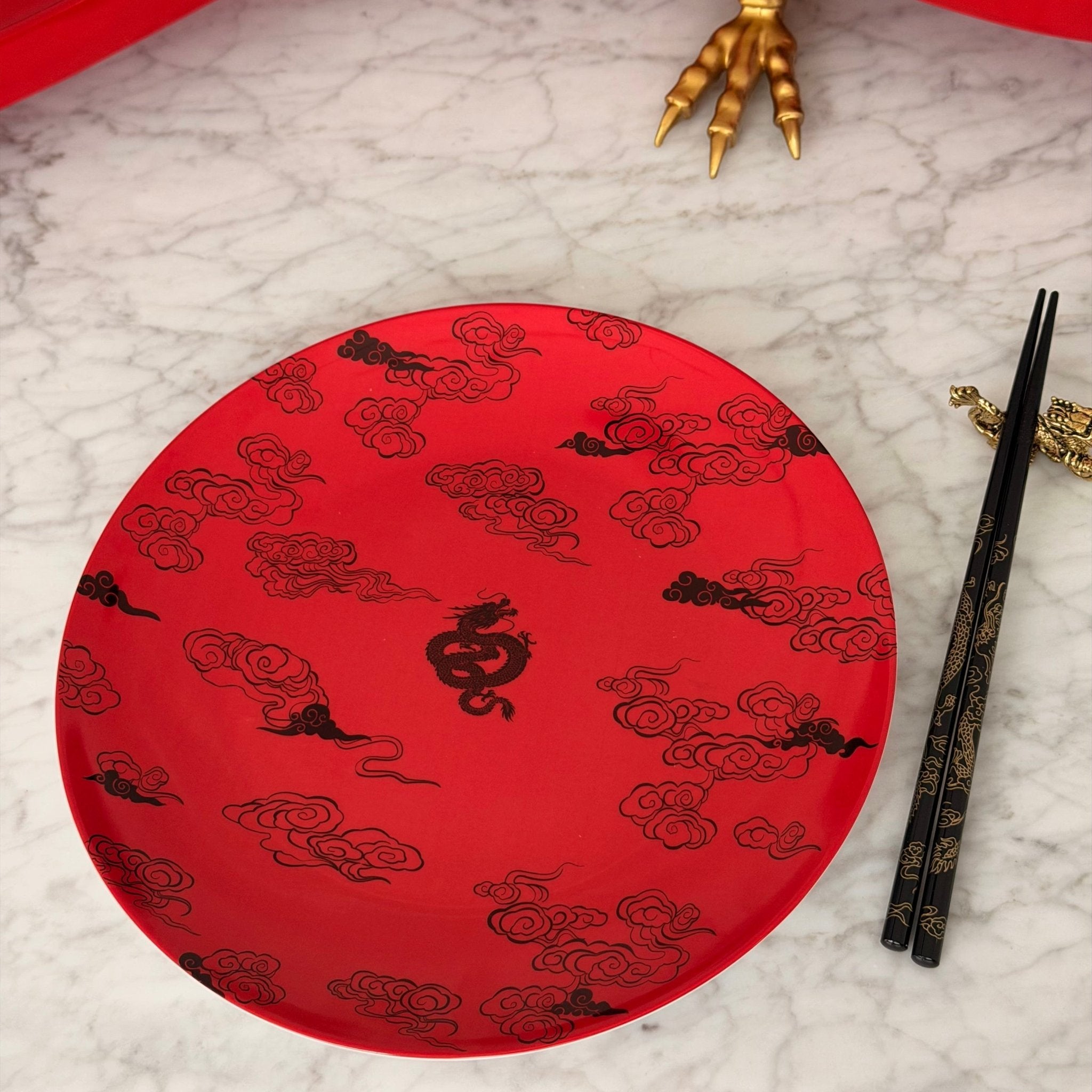 The Dragon Dining Plate 10.5” (Set of 4) - Art of Serving