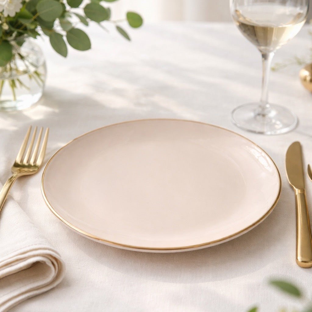 The Rose Whisper Plate (set of 4) - Art of Serving